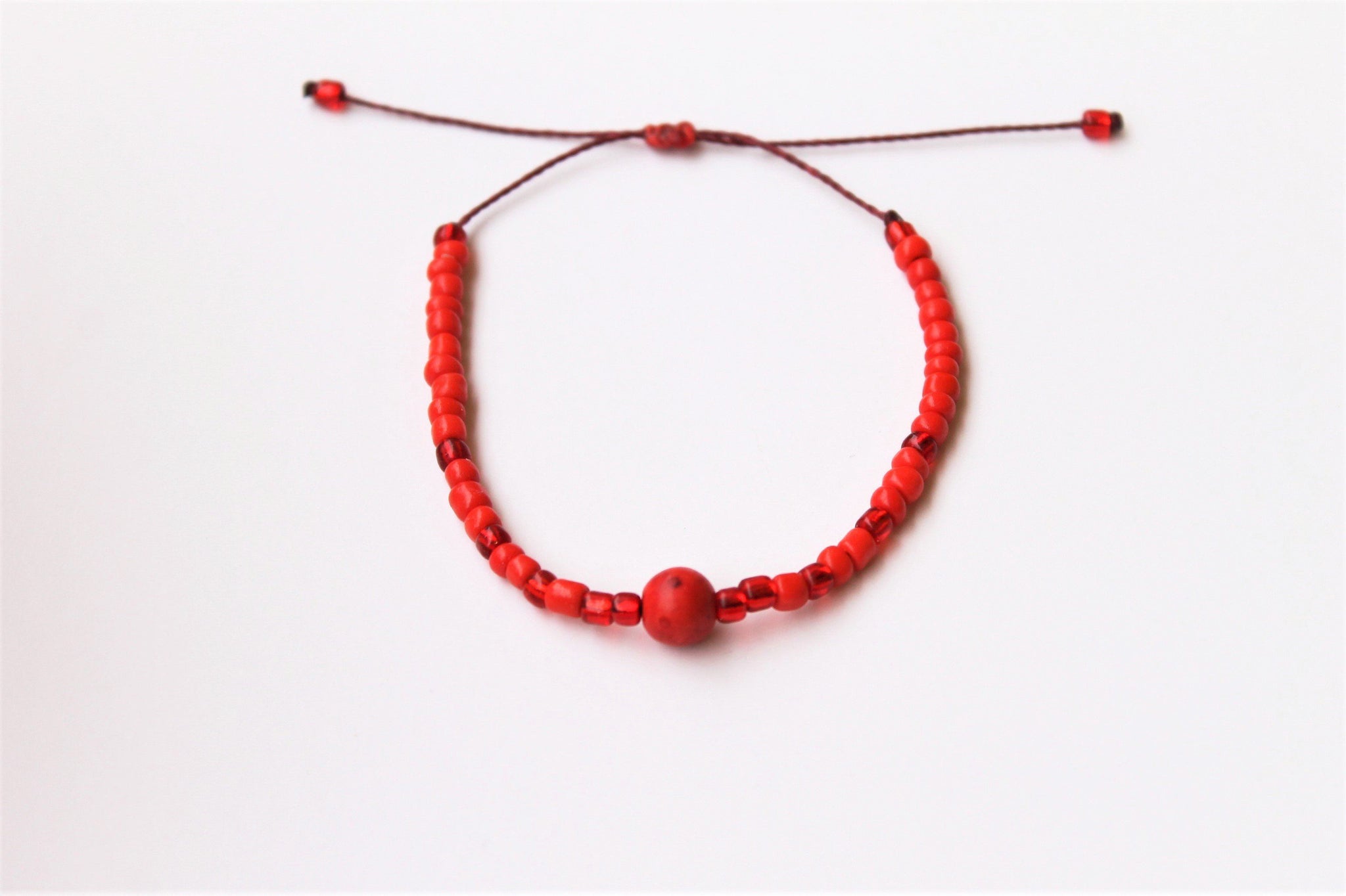 Red Moon Seed Beads