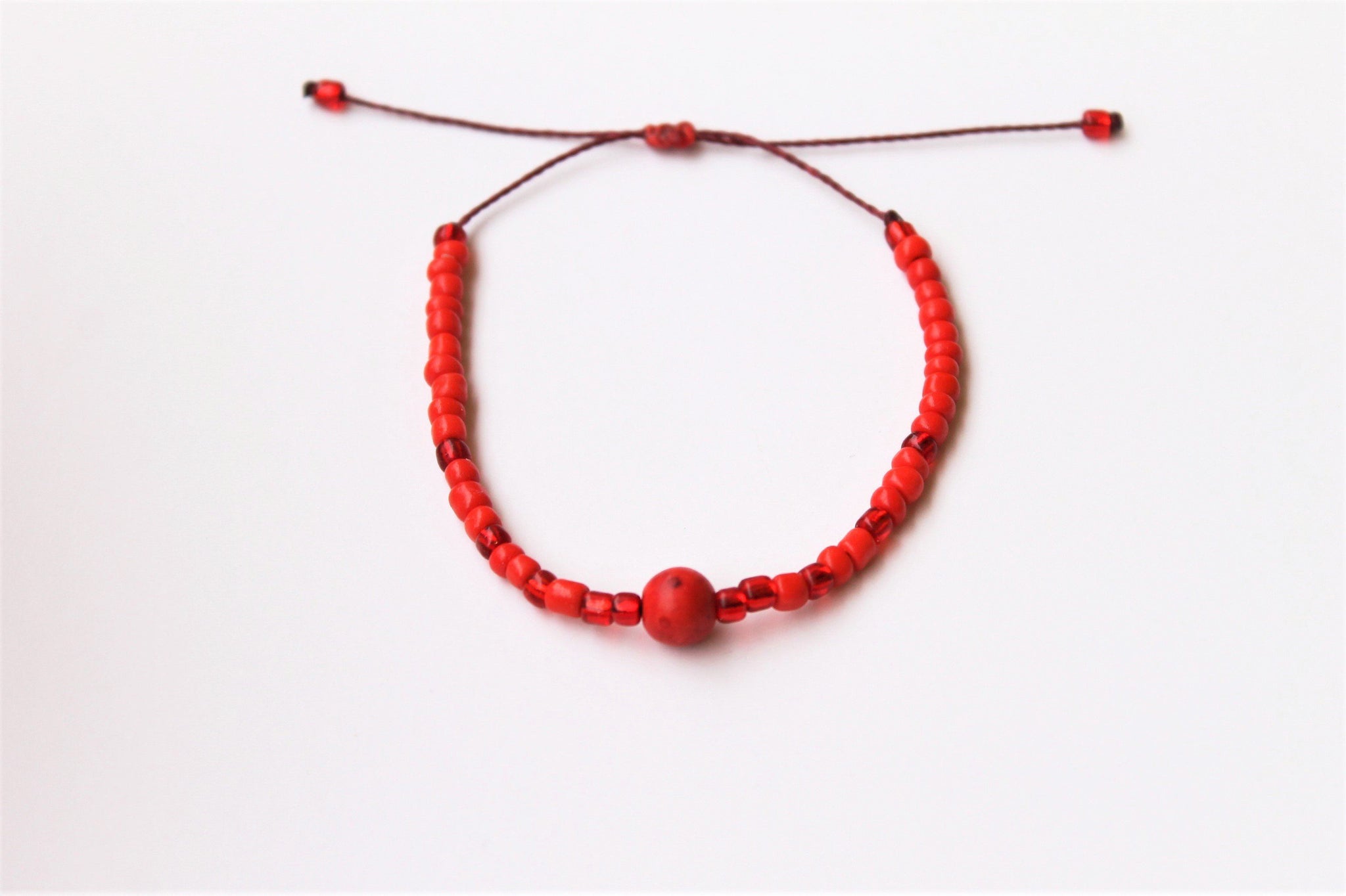 Red Moon Seed Beads