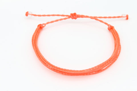 Neon Salmon Bracelet